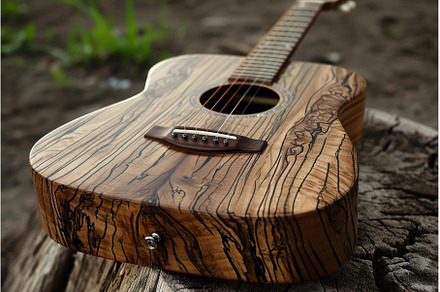 Vintage Acoustic wooden guitar, an Arts & Entertainment Photo by Ylivdesign