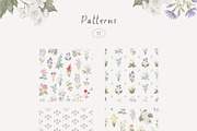 Wildflowers. Hand drawn pencil flora, a Decorative Illustration by Kreker Kate (Thumbnail 7 of 12)