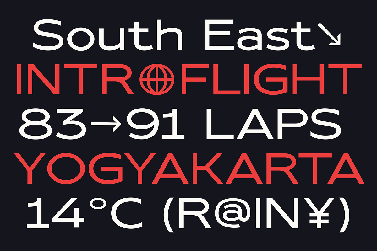 HN Revline, a Sans Serif Font by Hora Nocte (Photo 5 of 12)