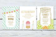 10 Summer Party Bundle, a Card Template by Pixejoo (Thumbnail 3 of 5)