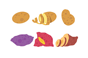Flat Vegetable Clipart Collection, a Graphic by judayartworks (Thumbnail 8 of 14)