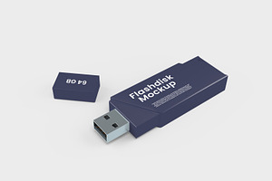 Flashdisk Mockup