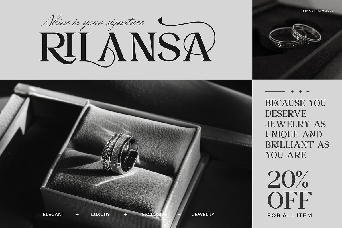Nelara || Modern Classy Serif Font, a Serif Font by Idea Studio (Photo 5 of 10)