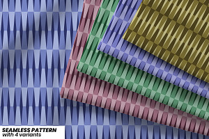 Tally Geometric Pattern, a Pattern Graphic by Pyopo