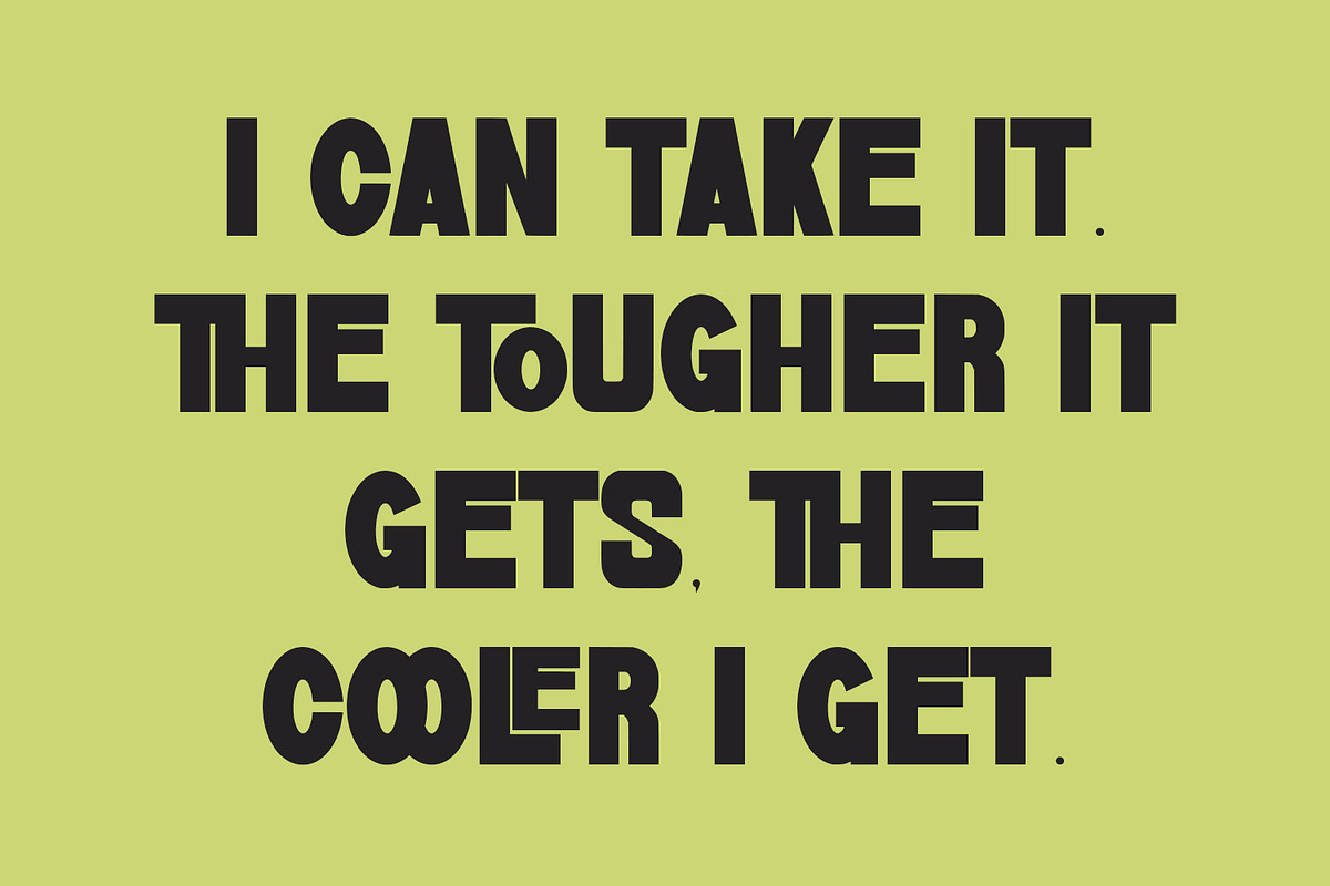 Zocce Sans Serif Display Font, a Sans Serif Font by Maulana Creative (Photo 3 of 8)