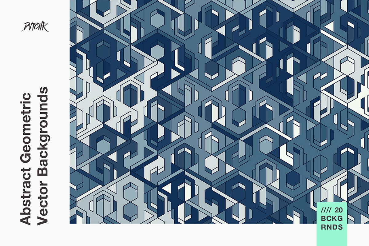 Abstract Geometric Vector Background, a Background Graphic by dvtchk (Photo 6 of 14)