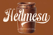 Hedmesa: Elegant Script Font