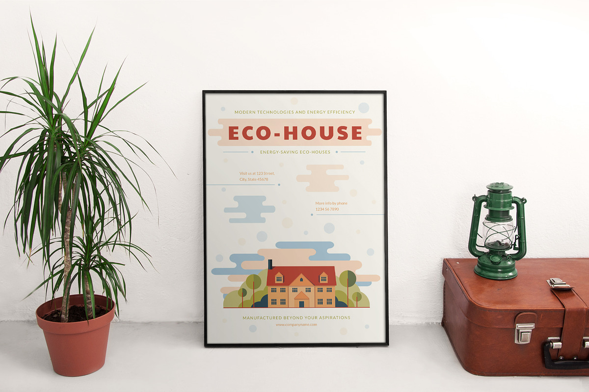 Mega Bundle | Eco House, a Poster Template by Amber Graphics (Photo 20 of 21)