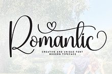 Romantic | Script Font
