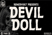 Devil Doll - Psychedelic Horror Font, a Sans Serif Font by Remedy667 (Thumbnail 1 of 7)