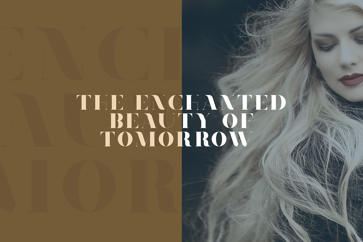 Tamira - Luxe Serif Typeface preview 6