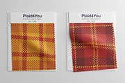 #177 Golden Autumn Plaids, a Pattern Graphic by Plaid4You (Thumbnail 5 of 5)
