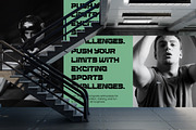 Vision Horizon Futuristic Display, a Sans Serif Font by timelesstype.co (Thumbnail 6 of 10)
