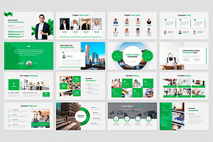 Aroma Powerpoint Template Design