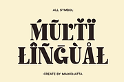 Lacer - Serif Bold Typeface, a Serif Font by MaikoHatta (Thumbnail 9 of 11)