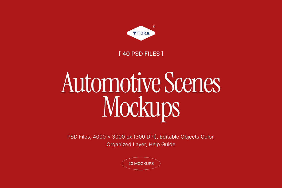 Automotive Vehicle Mockups, a Mockup by Vitora Mockup (Photo 3 of 15)