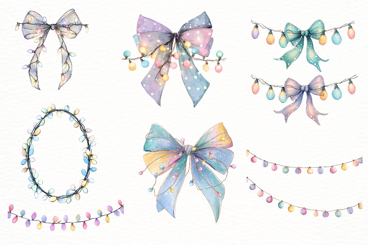 Easter Lights Clipart, an Illustration by Designworld (Photo 5 of 5)