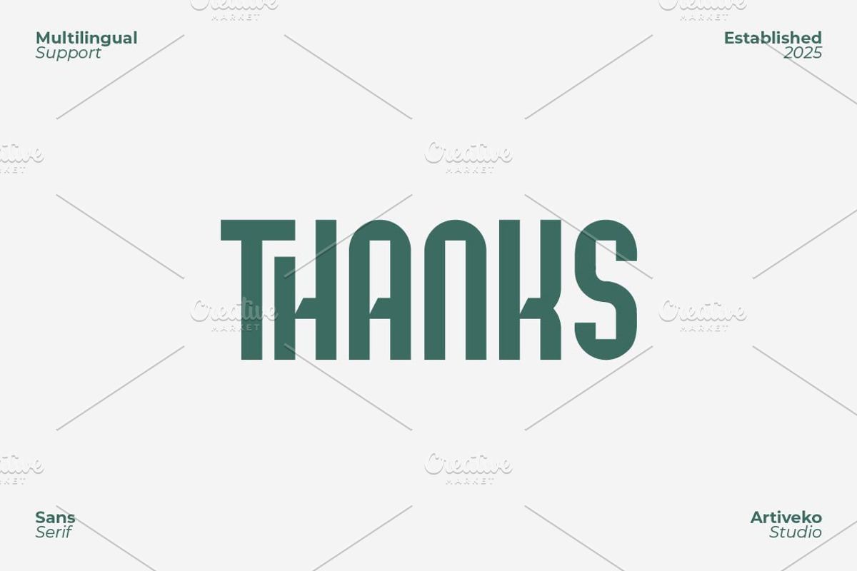 Ellina Minimalist Font, a Sans Serif Font by Artiveko (Photo 8 of 8)
