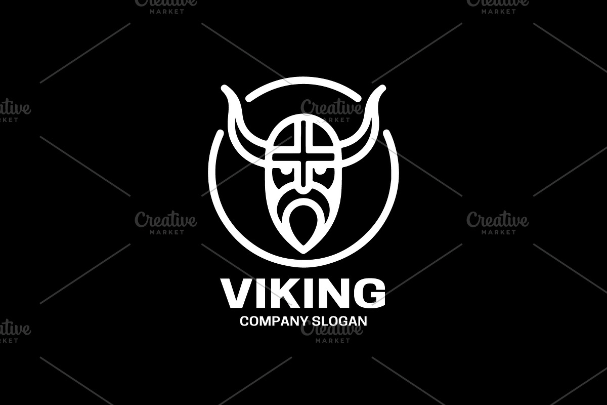 Viking Warrior Logo, a Branding & Logo Template by Vectorium Studio (Photo 2 of 2)