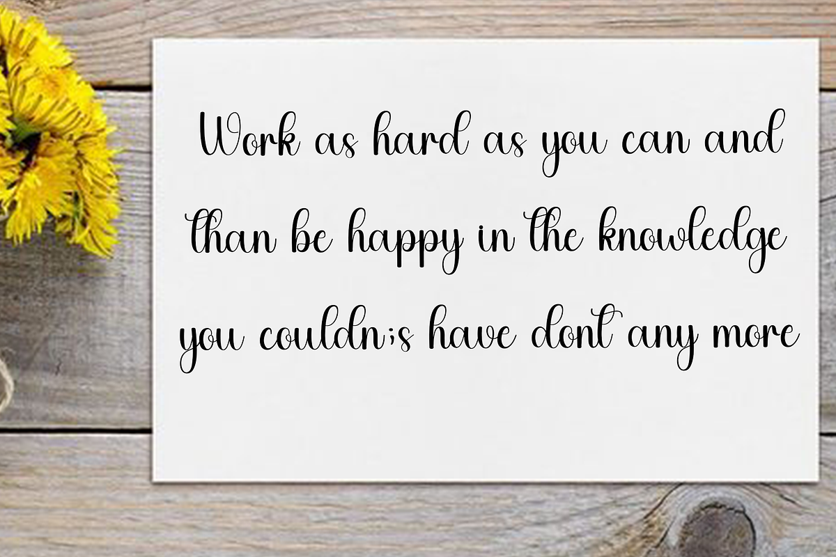 Briliany, a Handwritten Font by FreshTypeINK (Photo 4 of 8)