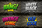 Old Comic Cartoon EPS Text Effect, a Layer Style Add-On by Agung Kreatif (Thumbnail 1 of 5)