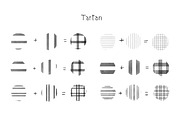 Check Pattern Brushes for Procreate, a Brush Add-On by Gaëlle Lalonde (Thumbnail 5 of 21)