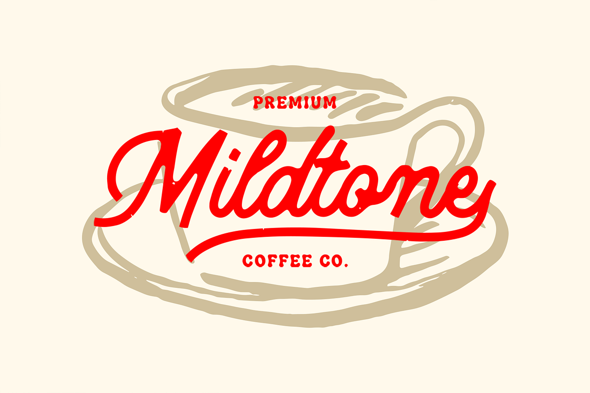 Callerina - Vintage Script Typeface, a Script Font by overlaytemplates (Photo 3 of 7)