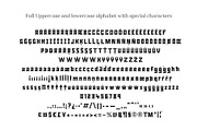 Monsta Rocka - a monster rocker font, a Font by Little Type Factory (Thumbnail 13 of 14)