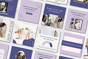 Purple Course Creator Templates, a Social Media Template by Social Assumptions (Thumbnail 5 of 7)