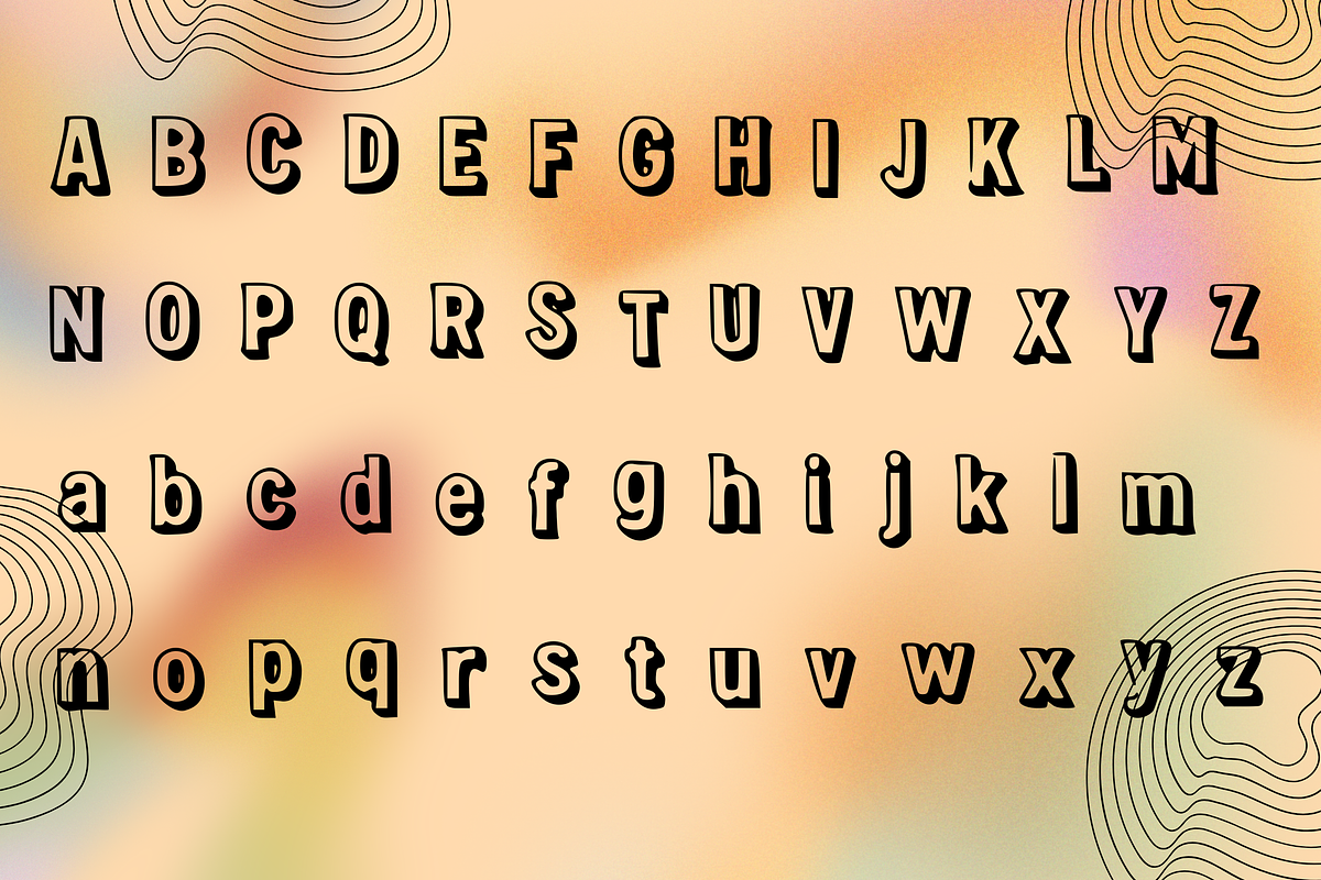 Serif Retro Aden Timeless Vintage, a Sans Serif Font by adenpinkstore (Photo 4 of 7)