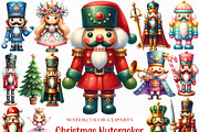 Christmas Nutcracker Clipart, an Illustration by Craft Nest (Thumbnail 1 of 6)