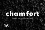 Chamfort Family, a Sans Serif Font by Hederae Type Foundry (Thumbnail 1 of 10)