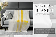 Throw Blanket Mockups, a Household Mockup by mock-ups (Thumbnail 1 of 14)