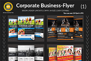 50 Corporate Business Flyers Bundle, a Flyer Template by AfzaalGraphics (Thumbnail 2 of 6)