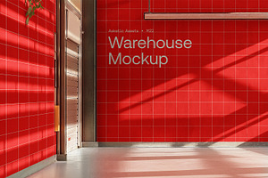 Warehouse Wall Mockup M22