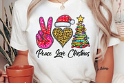 Peace Love Christmas Png, Christmas, an Illustration by Libby Wishes (Thumbnail 2 of 6)