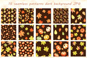 Autumn pumpkins watercolor clipart, a Decorative Illustration by susie-p-art (Thumbnail 12 of 17)