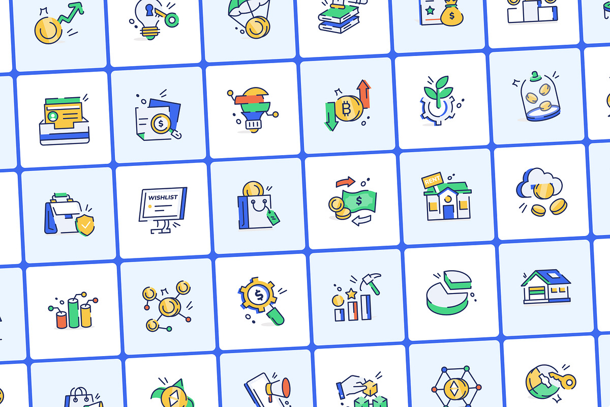 Finance and Operations Icons Bundle, a Duotone Icon by Creative Stall (Photo 6 of 11)