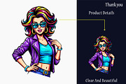 Comic Style Pop Art Girls, a Graphic by designcity5 (Thumbnail 5 of 5)