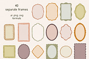 Slow Season - Cottagecore Frames, an Object Graphic by ArtFM (Thumbnail 10 of 12)