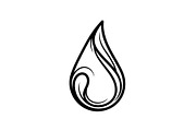 Abstract Wave Liquid Line Art, an Illustration by Gfx_Store (Thumbnail 4 of 11)