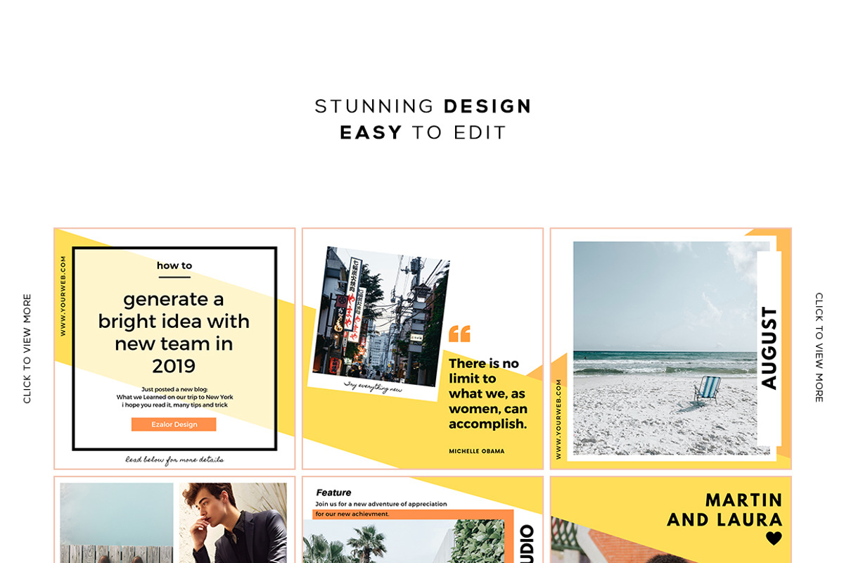 Puzzle Bold Bundle, a Social Media Template by Analogi Studio (Photo 11 of 39)