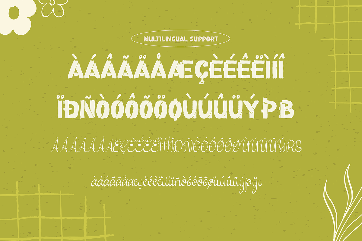 Petal Types | Fun Hand Drawn Font, a Handwritten Font by gracetype_studio (Photo 11 of 12)