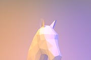 DIY Horse & Unicorn Head 3D model, a Graphic by PolyFish (Thumbnail 4 of 5)