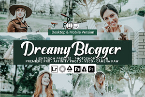 Dreamy Blogger Lightroom Presets