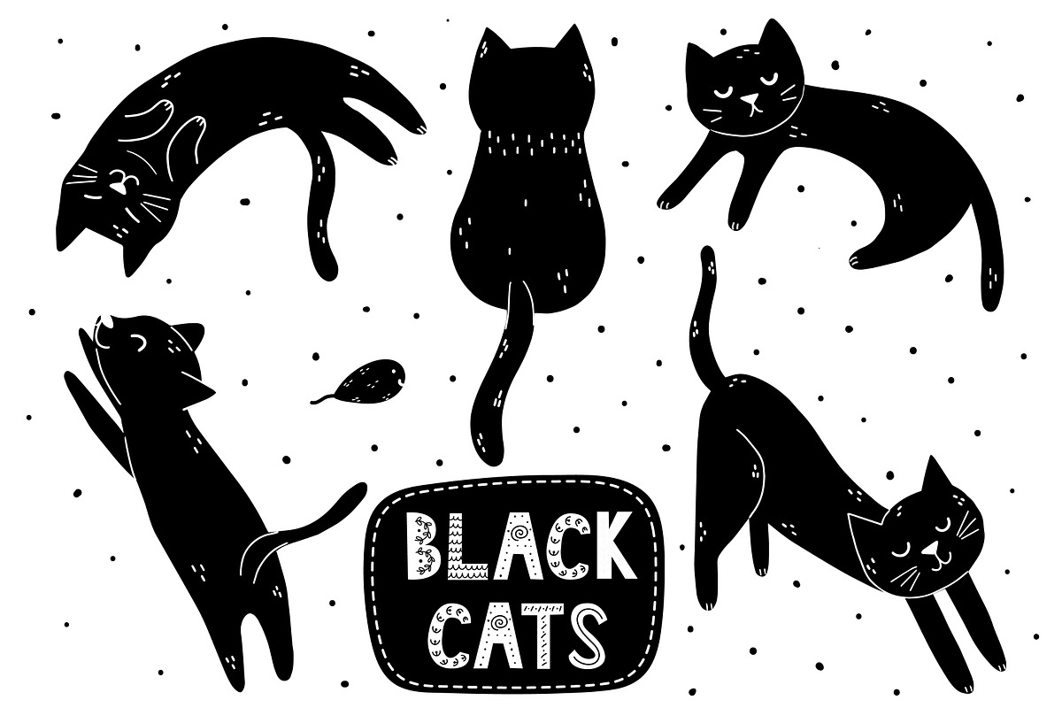 Cats and Rainbows Graphic Pack, an Animal Illustration by Gulnara Sabirova (Photo 15 of 17)