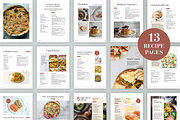 Canva Recipe Book Template, a Marketing Template by Rose & Co. (Thumbnail 2 of 8)