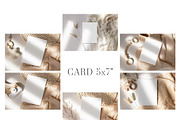 Nursery Card Mockup BundleOnlineEdit, a Product Mockup by PawMockups (Thumbnail 4 of 12)