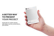 Instagram Frame in Hand version 1, a Device Mockup by Mockup Store (Thumbnail 2 of 3)