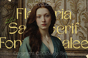 Floweria - Beauty Sans Serif Font, a Sans Serif Font by Baleee (Thumbnail 2 of 17)